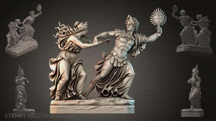 Мифологические (STKMFI_020276) 3D модель для ЧПУ станка