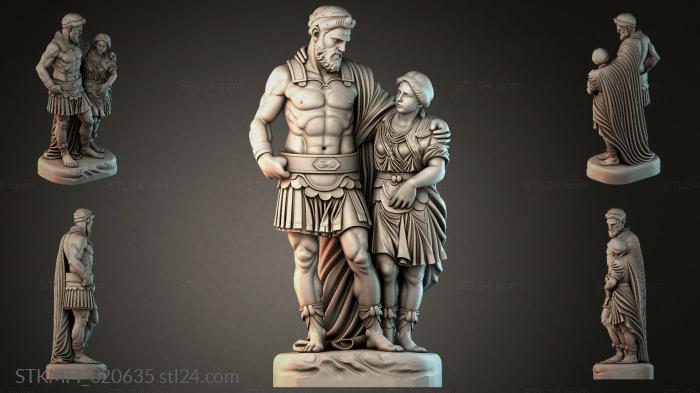 Мифологические (STKMFI_020635) 3D модель для ЧПУ станка