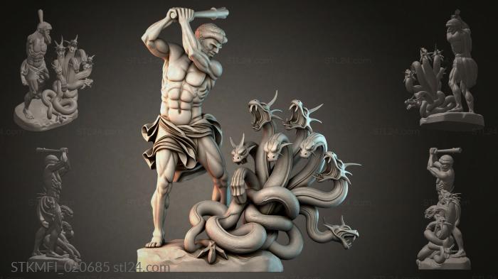 Мифологические (STKMFI_020685) 3D модель для ЧПУ станка