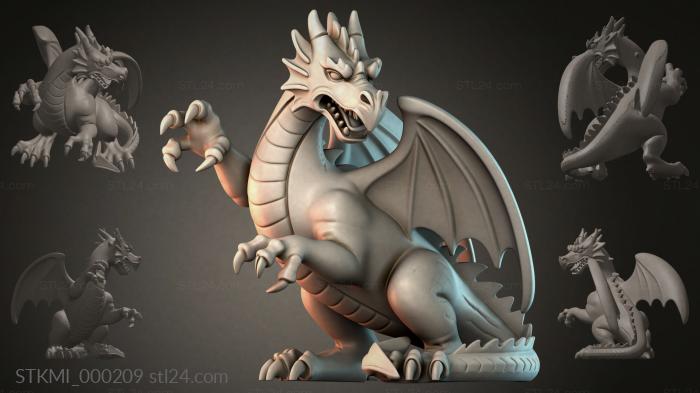 Fantasy figurines (STKMI_000209) 3D models for cnc