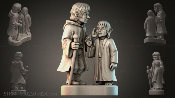 Fantasy figurines (STKMI_000210) 3D models for cnc