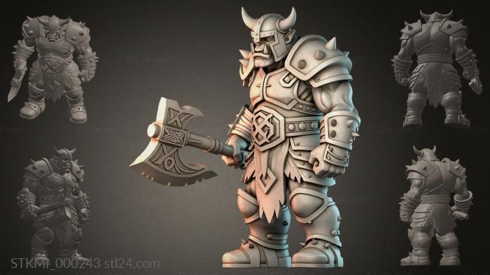 Fantasy figurines (STKMI_000243) 3D models for cnc