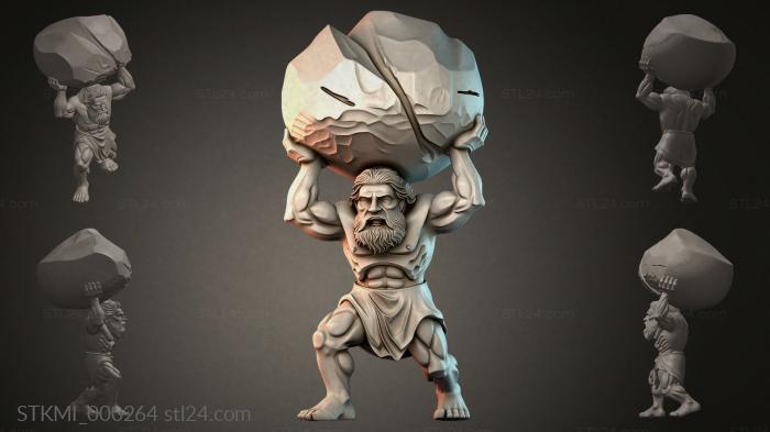 Fantasy figurines (STKMI_000264) 3D models for cnc