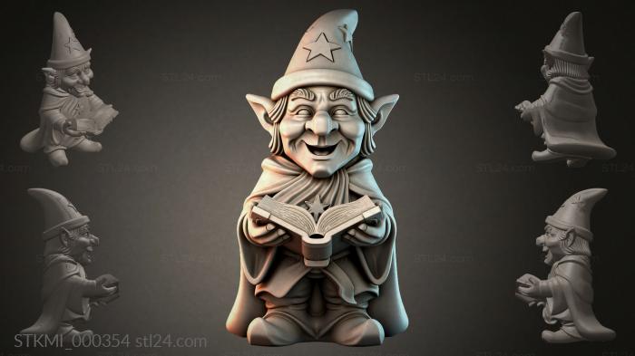 Fantasy figurines (STKMI_000354) 3D models for cnc