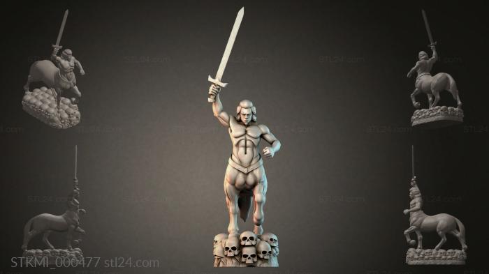 Fantasy figurines (STKMI_000477) 3D models for cnc