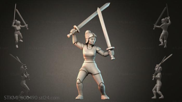 Fantasy figurines (STKMI_000490) 3D models for cnc