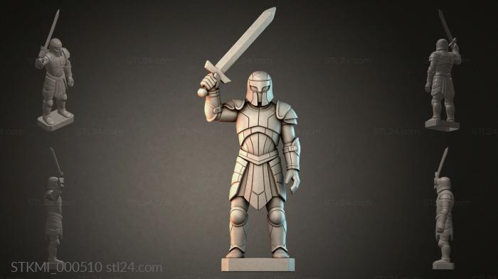 Fantasy figurines (STKMI_000510) 3D models for cnc