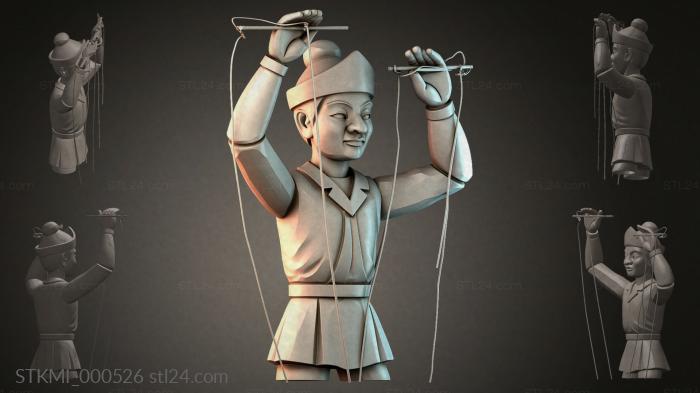 Fantasy figurines (STKMI_000526) 3D models for cnc