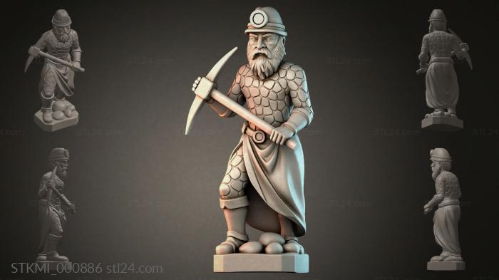 Fantasy figurines (STKMI_000886) 3D models for cnc