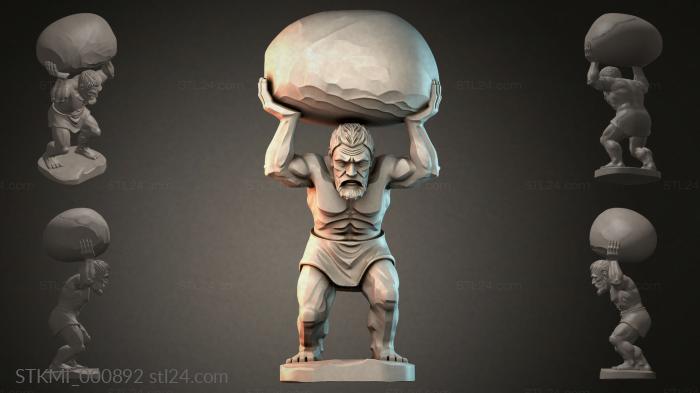 Fantasy figurines (STKMI_000892) 3D models for cnc