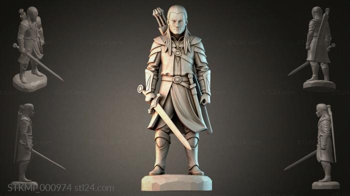 Fantasy figurines (STKMI_000974) 3D models for cnc