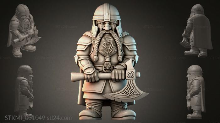 Fantasy figurines (STKMI_001049) 3D models for cnc