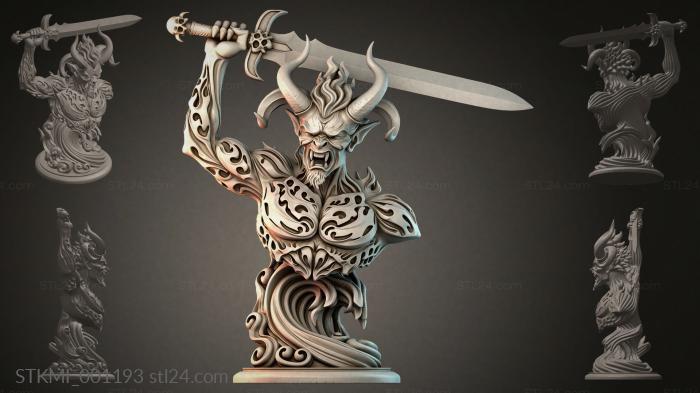 Fantasy figurines (STKMI_001193) 3D models for cnc