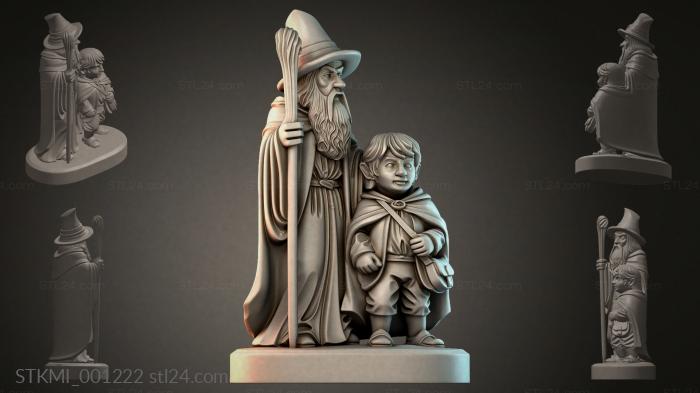 Fantasy figurines (STKMI_001222) 3D models for cnc