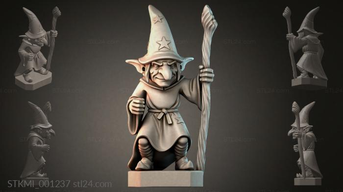 Fantasy figurines (STKMI_001237) 3D models for cnc