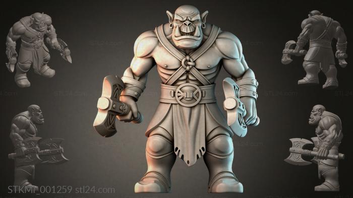 Fantasy figurines (STKMI_001259) 3D models for cnc