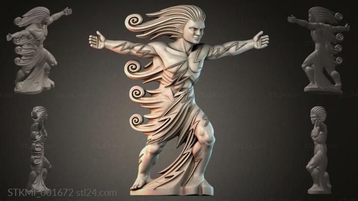 Fantasy figurines (STKMI_001672) 3D models for cnc