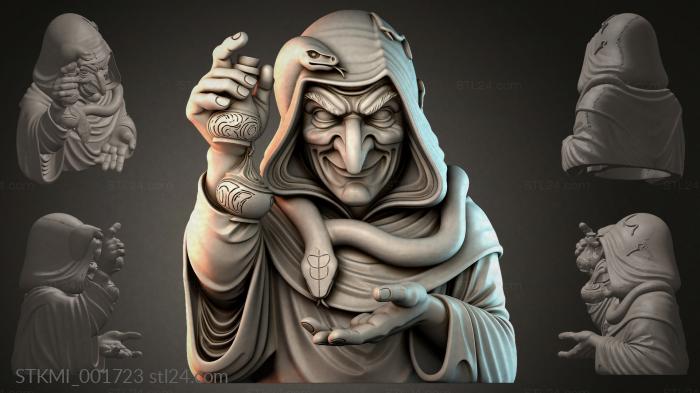 Fantasy figurines (STKMI_001723) 3D models for cnc