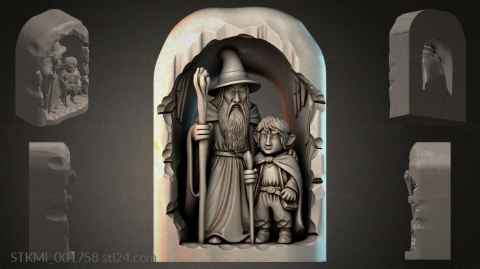 Fantasy figurines (STKMI_001758) 3D models for cnc