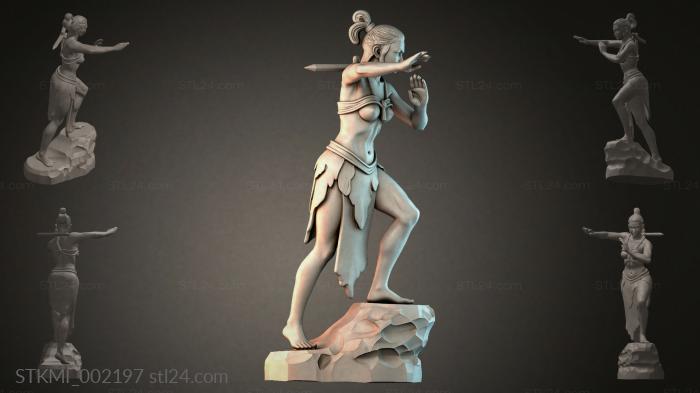 Fantasy figurines (STKMI_002197) 3D models for cnc