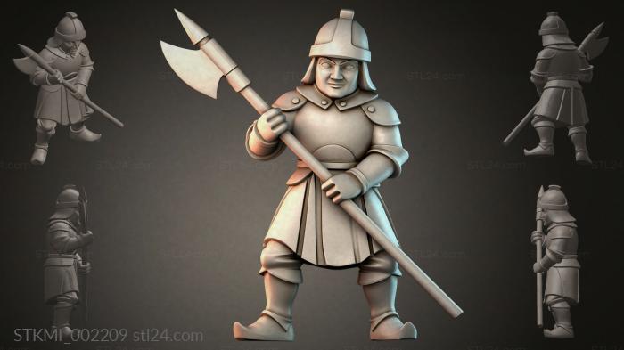 Fantasy figurines (STKMI_002209) 3D models for cnc