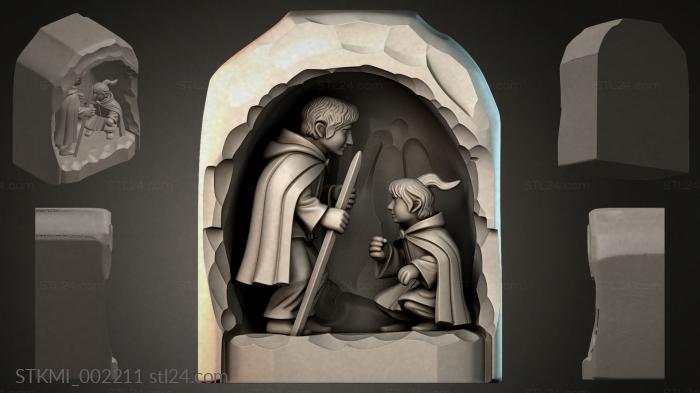 Fantasy figurines (STKMI_002211) 3D models for cnc