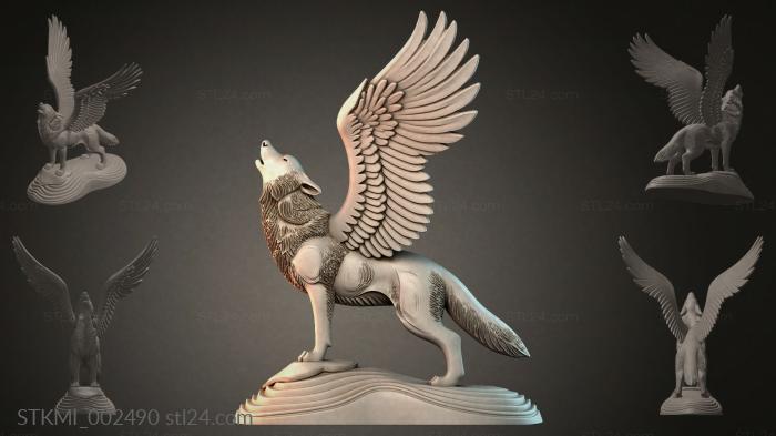 Fantasy figurines (STKMI_002490) 3D models for cnc