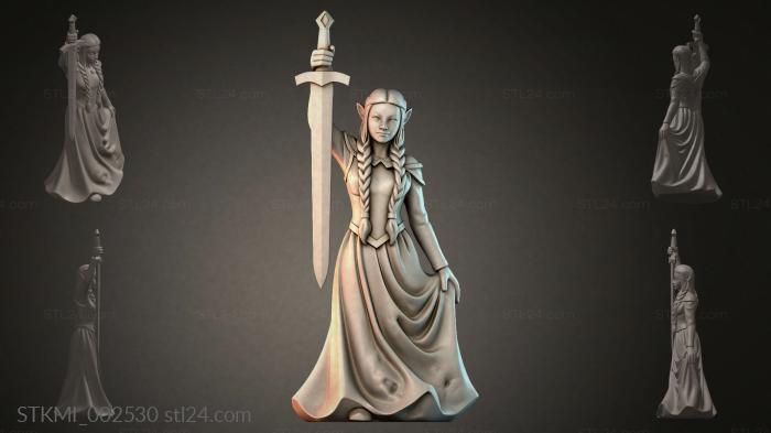 Fantasy figurines (STKMI_002530) 3D models for cnc
