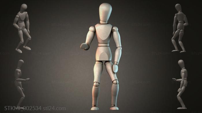 Fantasy figurines (STKMI_002534) 3D models for cnc