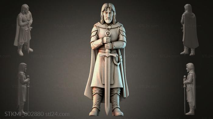 Fantasy figurines (STKMI_002880) 3D models for cnc