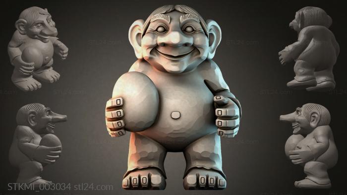 Fantasy figurines (STKMI_003034) 3D models for cnc