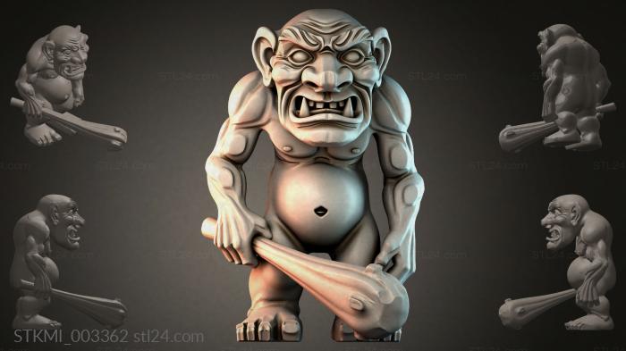 Fantasy figurines (STKMI_003362) 3D models for cnc