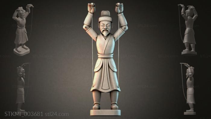 Fantasy figurines (STKMI_003681) 3D models for cnc