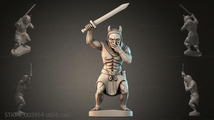 Fantasy figurines (STKMI_003954) 3D models for cnc
