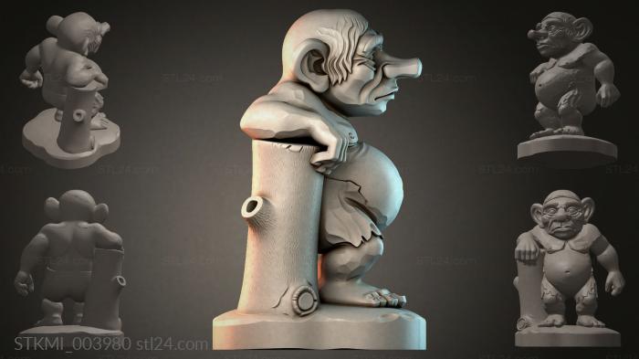 Fantasy figurines (STKMI_003980) 3D models for cnc