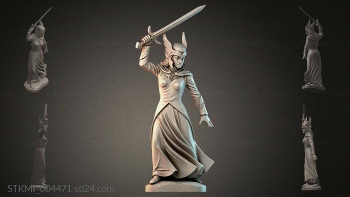 Fantasy figurines (STKMI_004471) 3D models for cnc