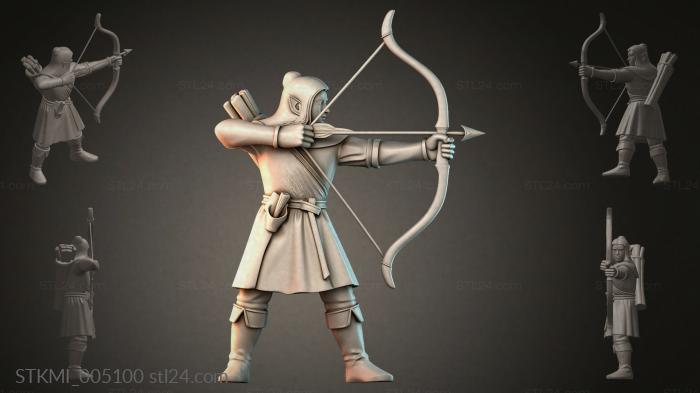 Fantasy figurines (STKMI_005100) 3D models for cnc