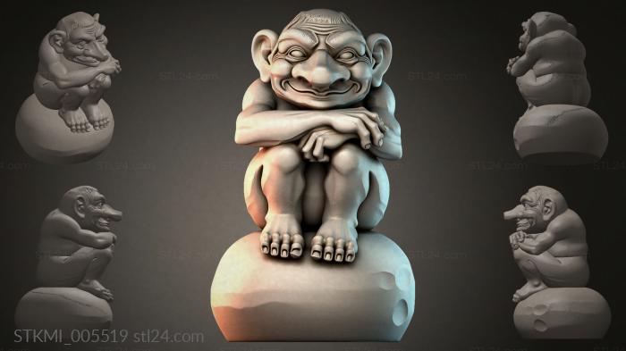 Fantasy figurines (STKMI_005519) 3D models for cnc