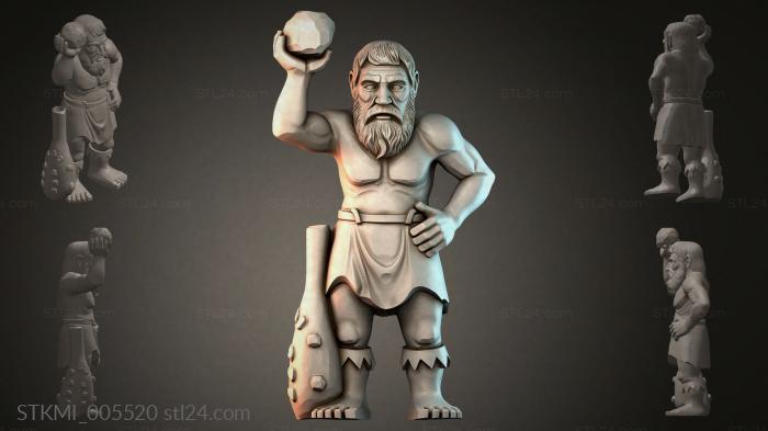 Fantasy figurines (STKMI_005520) 3D models for cnc