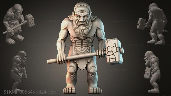 Fantasy figurines (STKMI_005546) 3D models for cnc