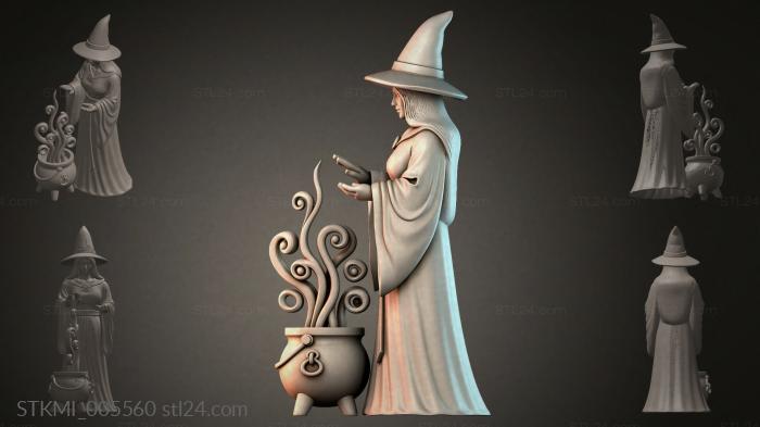 Fantasy figurines (STKMI_005560) 3D models for cnc