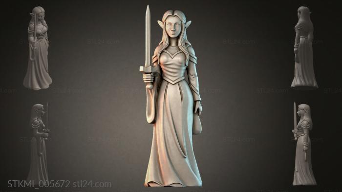 Fantasy figurines (STKMI_005672) 3D models for cnc