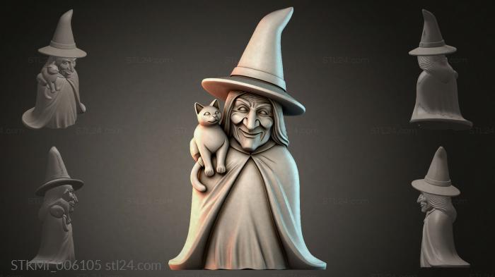 Fantasy figurines (STKMI_006105) 3D models for cnc