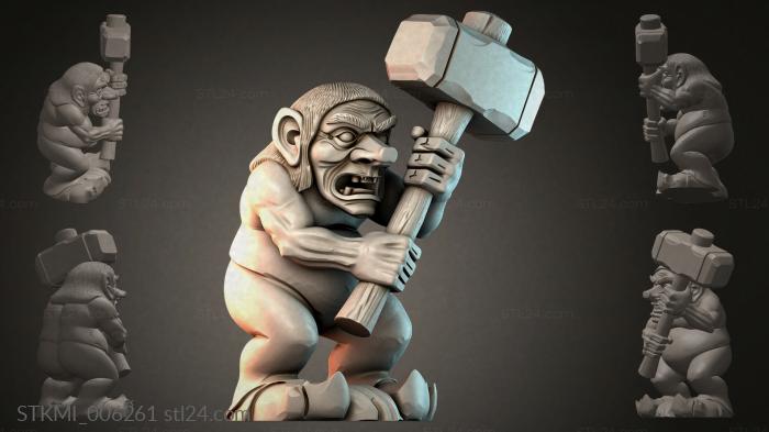 Fantasy figurines (STKMI_006261) 3D models for cnc