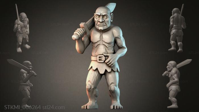 Fantasy figurines (STKMI_006264) 3D models for cnc