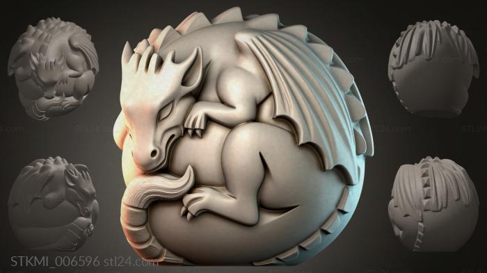 Fantasy figurines (STKMI_006596) 3D models for cnc