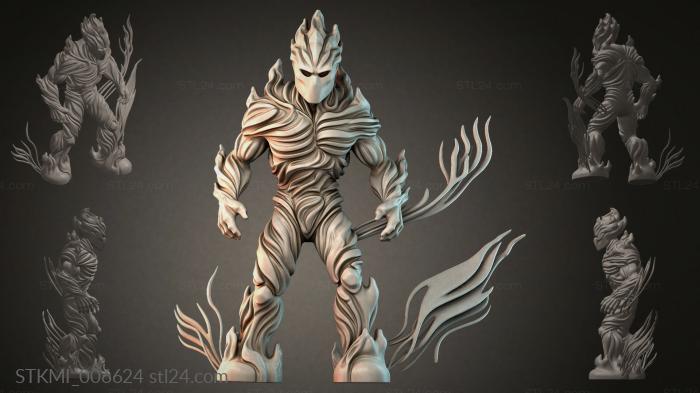 Fantasy figurines (STKMI_006624) 3D models for cnc