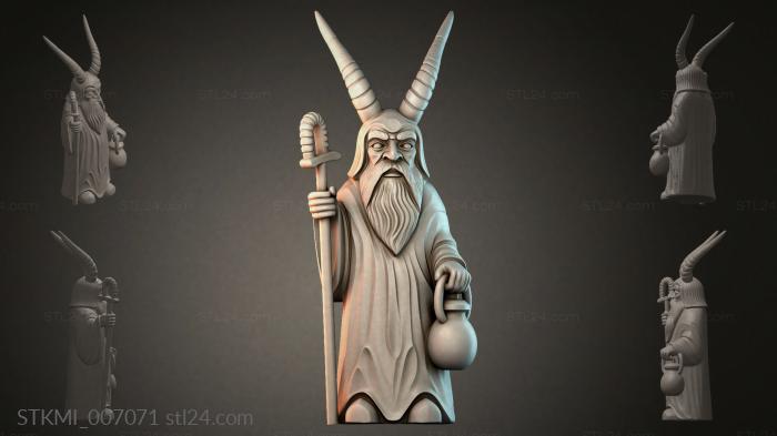 Fantasy figurines (STKMI_007071) 3D models for cnc