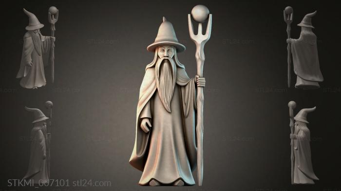 Fantasy figurines (STKMI_007101) 3D models for cnc