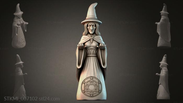 Fantasy figurines (STKMI_007102) 3D models for cnc